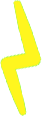 Yellow lightning bolt